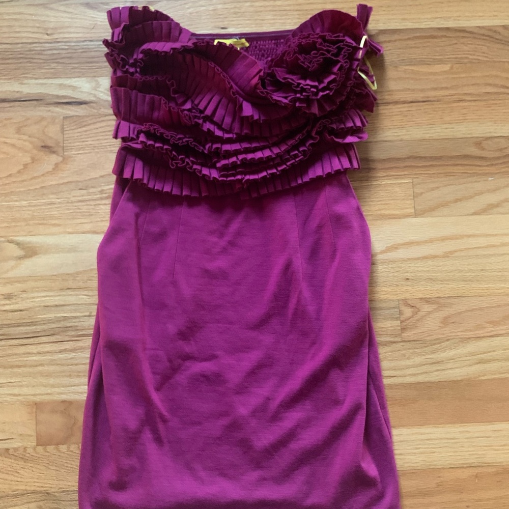Catherine Malandrino strapless 100% fine merino wool - size M - NWT dress